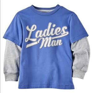 Carter’s Ladies Man Layered Longsleeve Tee Shirt 4